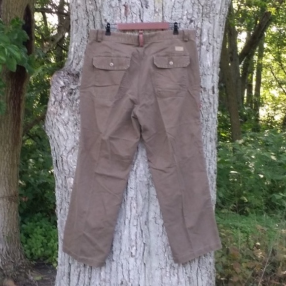 DOCKERS Brown Flat Relaxed Casual Great Detailing - Picture 4 of 4